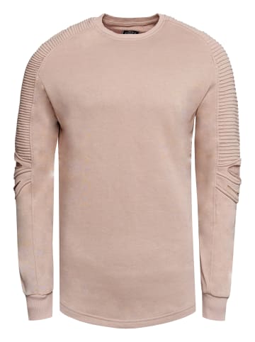 Rusty Neal Biker Sweater in Hell Braun