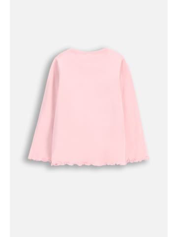 Coccodrillo Langarmshirt in gedämpftes Rosa