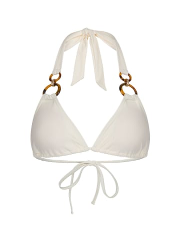 Moda Minx Bikini Top Hoop Hoop Triangel Top in Coconut