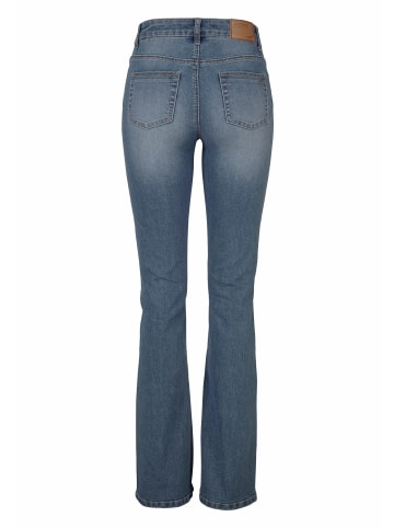 ARIZONA Bootcut-Jeans in blue used