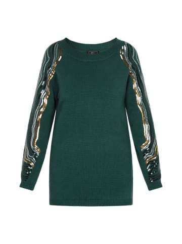 faina Damen Pullover in Dunkelgrün