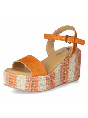 Kaerlek Sandalette in orange