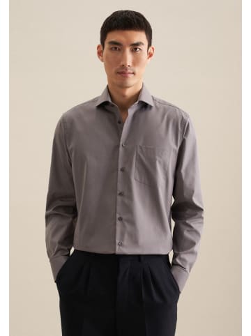 Seidensticker Business Hemd Regular in Grau