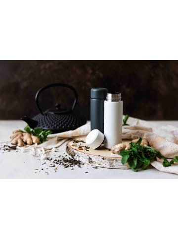 Kyocera KYOCERA | Isolierflasche, SLIM MUG, weiß, 180 ml