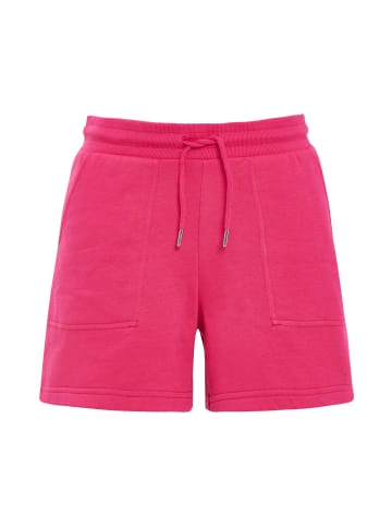 Threadbare Sweatshorts THB Spencer Jersey Tie Waist Short in Pink