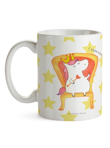 Mr. & Mrs. Panda Kaffeetasse Einhorn Prinzessin ohne Spruch in Weiß