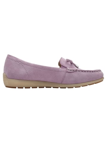 Tamaris WIDE FIT Slipper in LILAC SUEDE