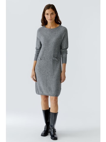 Oui Strickkleid in grey