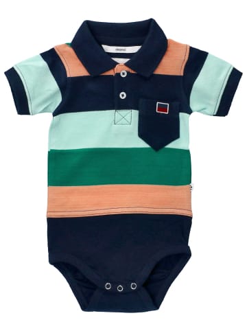 ebbe Body Kurzarm Noa in Navy Multi Block