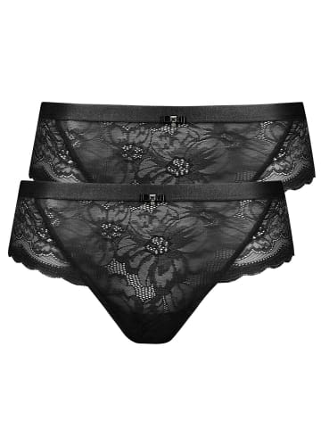 Lisca 2er Pack Slip in black