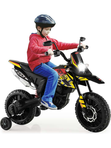 COSTWAY 12V Elektro Motorrad 3-8 Jahren in Schwarz