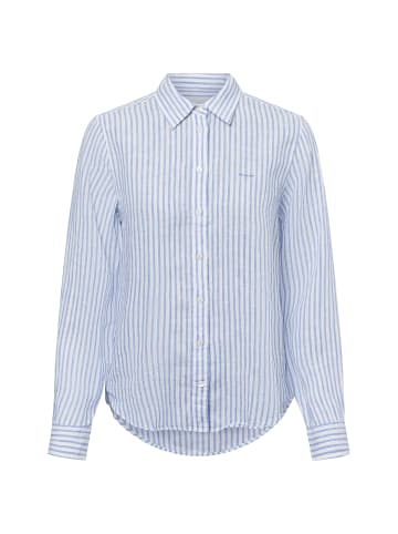 Gant Bluse in hellblau weiß