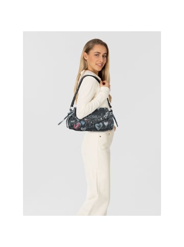 Desigual Stacatto Schultertasche 28 cm in mehrfarbig