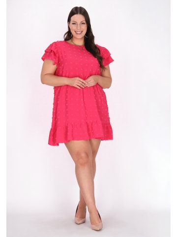 faina Women Plus Size Dress in Pink