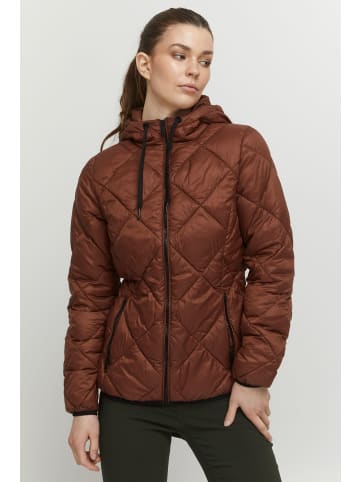 b.young Steppjacke BYAMALLA JACKET - 20811786  Steppjacke mit abgesetzten Reißverschlüssen in Braun