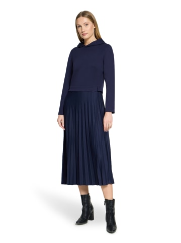 CARTOON Casual-Kleid mit Kapuze in Dunkelblau