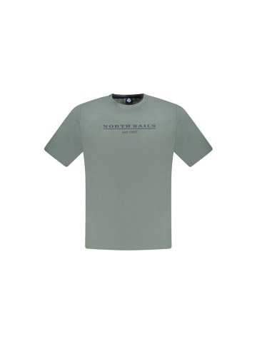 North Sails Grün Baumwolle Herren T-Shirt
