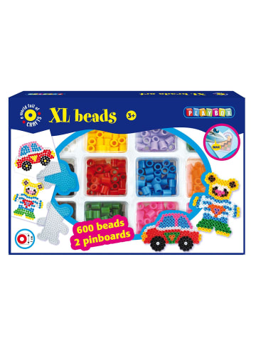 Playbox Bügelperlenset XL-Perlen Auto &Teddy - ab 3 Jahren