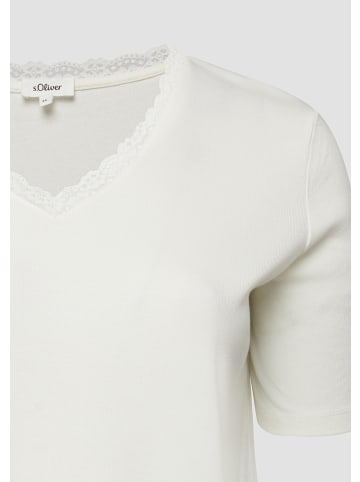 s.Oliver T-Shirt in 0210_creme