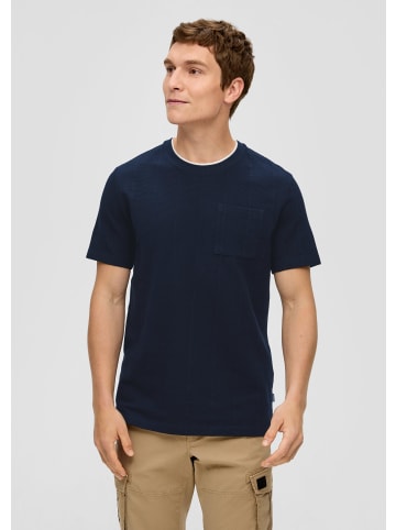 s.Oliver T-Shirt kurzarm in Blau