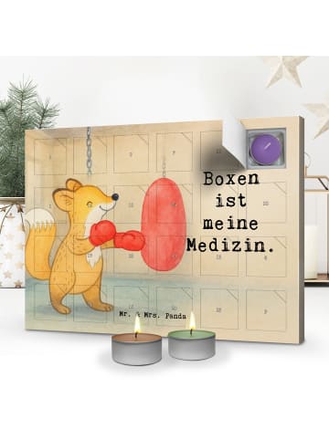 Mr. & Mrs. Panda adventskalender duftkerzen Fuchs Boxen Design m... in Weiß