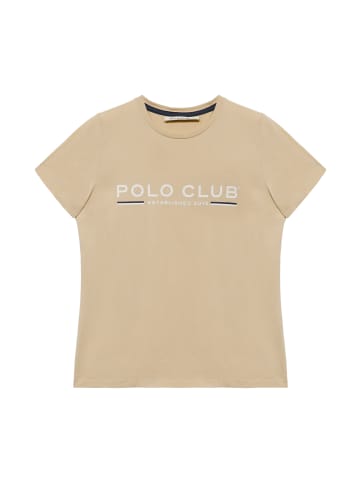 Polo Club T-Shirt in SAND
