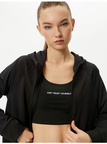 KOTON Sweatshirt in Schwarz