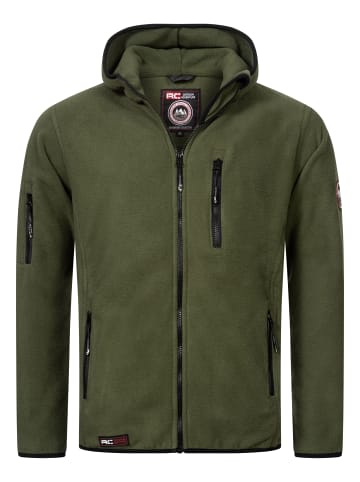 Rock Creek Fleecejacke in Dunkelgrün