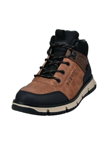 Bugatti Schnürstiefel in cognac