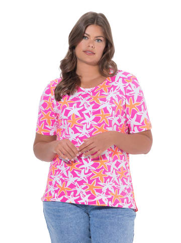 LAURASØN Shirt in neon fuchsia