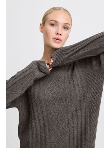b. young BYMEDI DRESS - loose fit in Dark Grey Melange