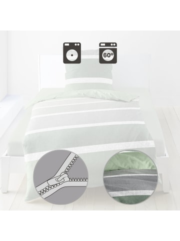 Bierbaum Renforcé Bettwäsche in lind