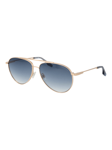 Trussardi Männer Sonnenbrille Flieger Gold