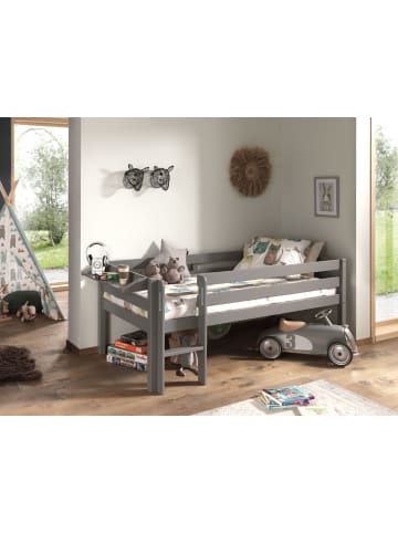 58 aufm Kessel KOJENBETT Karolina 208x83x105 aus Massivholz in Grau