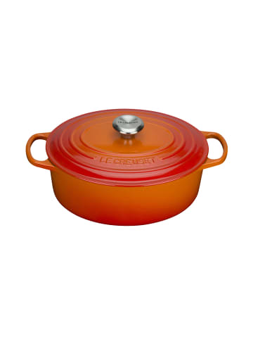 Le Creuset Topf Bräter oval 29 cm in orange