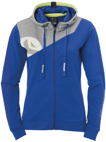 Kempa Trainingsjacke "Core 2.0 Kapuzenjacke Women" in Blau