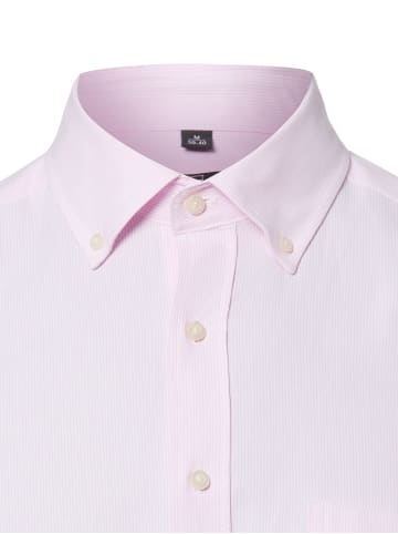Nils Sundström Hemd in rosa weiß