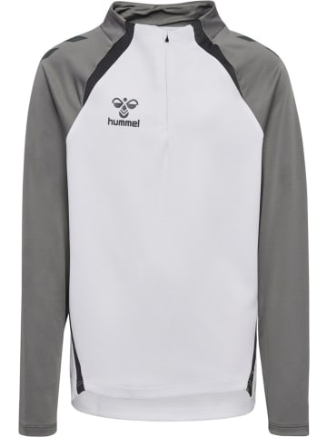 Hummel Kinder Trainingsjacke "Lead 2.0 Half Zip" in Weiß