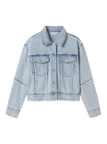 name it Jeansjacke in Light Blue Denim