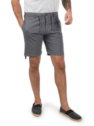 INDICODE Leinenhose IDMoses 70052MM kurze Hose aus Leinenqualität in Grau