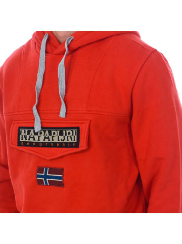 Napapijri Hoodie in Red