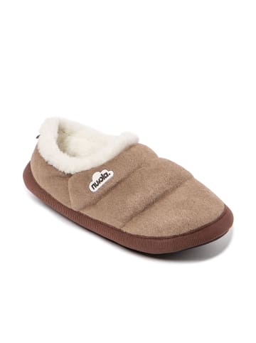 nuvola Hausschuhe "Classic Velvet" in Taupe