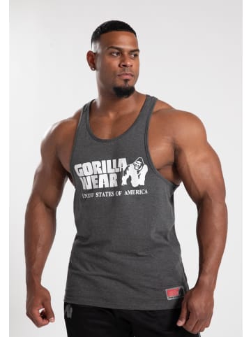 Gorilla Wear Klassisches Tanktop – Dunkelgrau