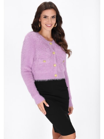 faina Women Cardigan in lilac