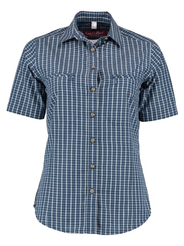 Tom Collins Bluse Punap in jeans
