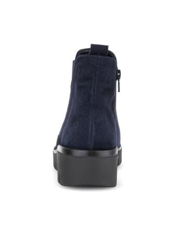 Gabor Comfort Chelsea Boots in Blau
