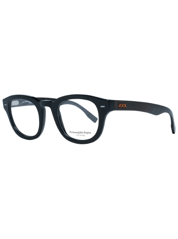 Ermenegildo Zegna Herren Optische Fassungen Rund Schwarz