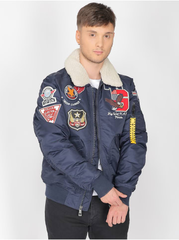 TOP GUN Bomberjacke TG23002 in navy