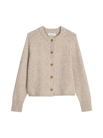 Marc O'Polo Tweed-Cardigan regular in Chalky Mauve Melange