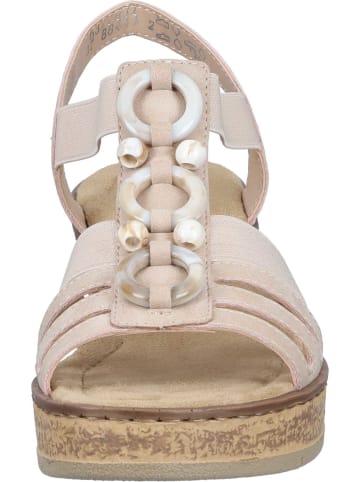 rieker Klassische Sandaletten in altrosa